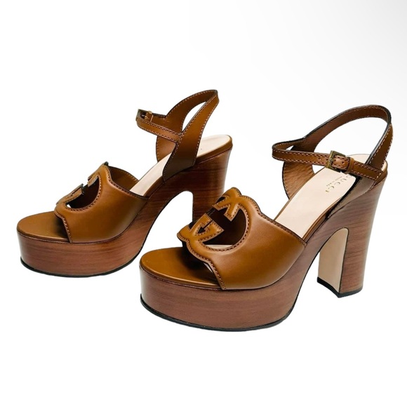 Gucci Sandals Platforms - Picture 1 of 12